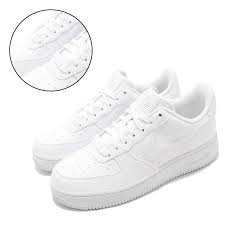 Details About Nike Wmns Air Force 1 07 Ess Af1 Triple White Women Shoes Sneakers Ao2132 100