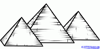 #sujay_arts#giza_pyramid pyramid drawing kaise banaye simple way. How To Draw The Pyramids Of Giza Pyramids Of Giza Step By Step Buildings Landmarks Places Free Online Dr Pyramids Egypt Egyptian Drawings Pyramid Tattoo