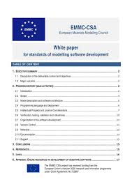 Rules for csa events forms risk management advertising and partnerships classifieds innovate to grow gotsport 2.0 onboarding process u.s. Emmc Csa White Paper For Standards Of Modelling Software Development 2 0 The European Materials Modelling Council