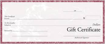 Personalized Gift Certificate In Pink Marble Open Supplies