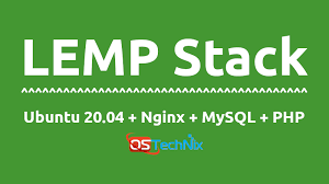 install nginx mysql php lemp stack