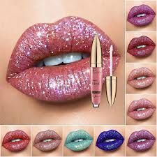 diamond glitter liquid lipstick matte