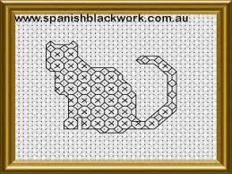 Spanish Blackwork Embroidery Needlwork Craft Fillers