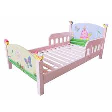 teamson magic garden toddler bed