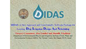 didas drip irrigation design and