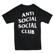 Anti Social Social Club Antisocial Social Club Mind Games Tee Mind Games T Shirt Black Black Black 2019ss Assc Regular Article Old And New