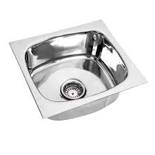 silver stainless steel kitchen sink
