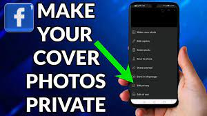 your cover photos private on facebook