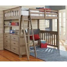 Both bunk beds have panelled head and. Full Size Loft Bed With Desk You Ll Love In 2021 Visualhunt