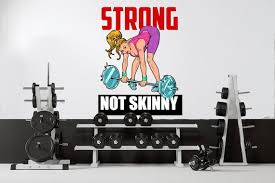 Girl Gym Girl Fitness Quotes Stickers
