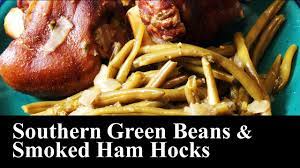 smoked ham hocks green bean recipe