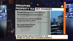 singapore hikes property tax doubles