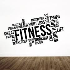 Wall Designer Gym Wall Art Sticker