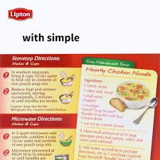 lipton soup secrets noodle soup mix