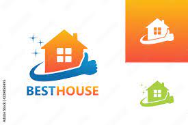 Best House Logo Template Design Vector