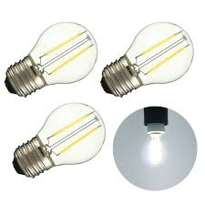 Details About Retro Led Filament Bulb E27 G45 Vintage Bright Cool White Light Lamp 2w 4w 6w Rk