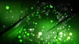 free abstract cool green blurred lights