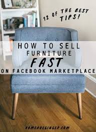12 tips for how to sell furniture fast