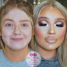 after makeup transformations