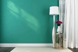 what color carpet goes with green walls