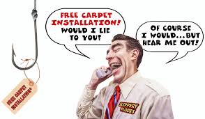 the myth of free carpet installation