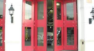 Fire Station Doors Clear Fold