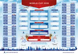 Fifa World Cup 2018 Free Wallchart Download World Cup Wall Chart