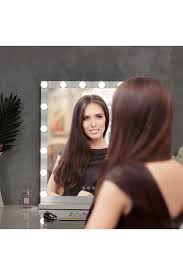 makeup mirrors hollywood lighted