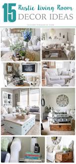 15 cozy rustic living room decor ideas