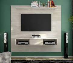 floating entertainment center rustic