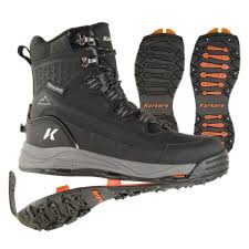 Korkers Mens Snowmageddon With Snowtrac Icetrac Soles Boots