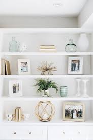 shelf decor living room