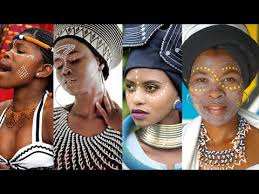 xhosa face painting african face dots