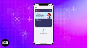 Boarding Pass Or Ticket To Apple Wallet