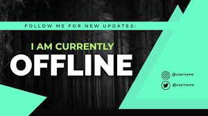 Twitch banners and avatars to instantly download and edit for branding your profile page or twitter, instagram, discord, etc. Dark Forest Twitch Offline Banner Template Templiit