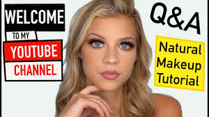 natural glam makeup tutorial q a