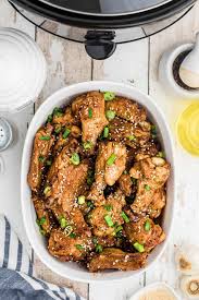 slow cooker asian style wings recipe