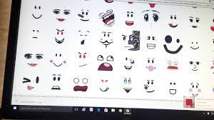 how to make your own face roblox