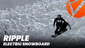 electric snowboard nullifies gravity to