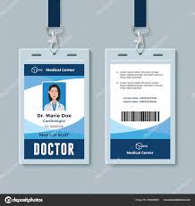 Medical Id Cards Template Doctor Id Badge Medical