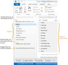 how to work with outlook accounts