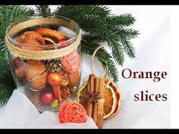 how to dry orange slices for christmas