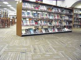 blan library patrons floored by carpet