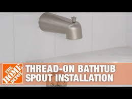 how to replace a bathtub faucet the