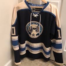 Use your left and right arrow keys to quickly scroll through our columbus blue jackets logo history. Reebok Shirts Columbus Blue Jackets Alternate Jersey Poshmark