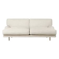 Gubi Flaneur 2 Seater Sofa Antique Brass Indianskop 15