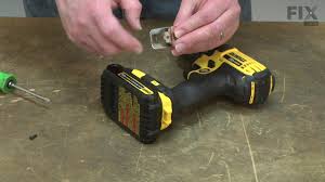 dewalt cordless drill repair how to