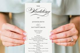 wedding program 348344