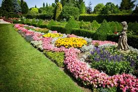 Beautiful Flower Garden French Style