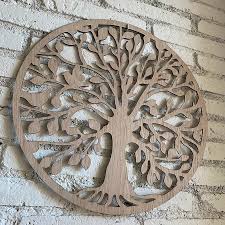 Wooden Tree Of Life Wall Art